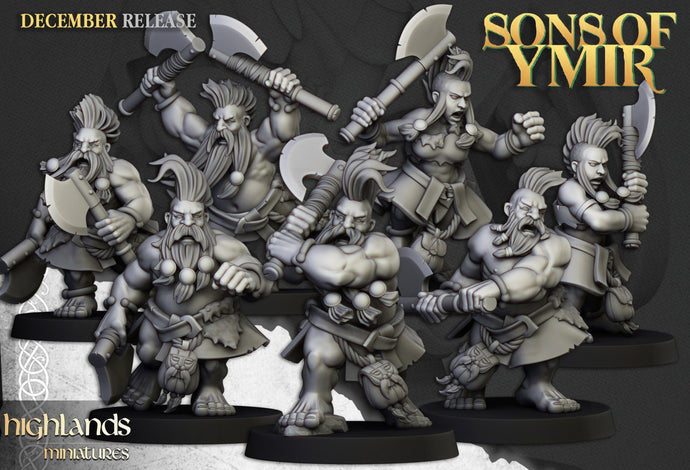 Dwarves - Deathseekers, Sons of Ymir.