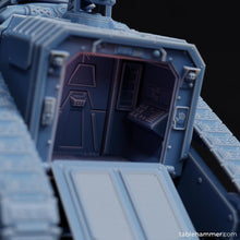 Load image into Gallery viewer, Space Dwarves - Fortified Tank, Dwarves leagues, Halfmen galactic empire, futuristic battle
