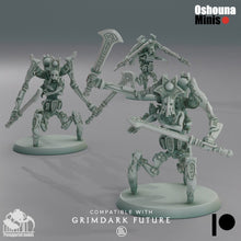Load image into Gallery viewer, Doomed Empire - Tripod Guardian with spears, immortal legion, resurrect, silent king&#39;s army
