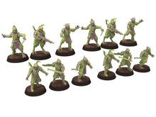 Load image into Gallery viewer, Harbingers of darkness -  Cursed Mutans Heretic Cultist Chaos Bringers - Siege of Vos-Phorax, Quartermaster3D wargame modular miniatures
