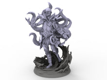 Load image into Gallery viewer, Creatures - Kraken Priest Cultist, The Eternal Storm, for Wargames, Pathfinder, Dungeons &amp; Dragons and other TTRPG.
