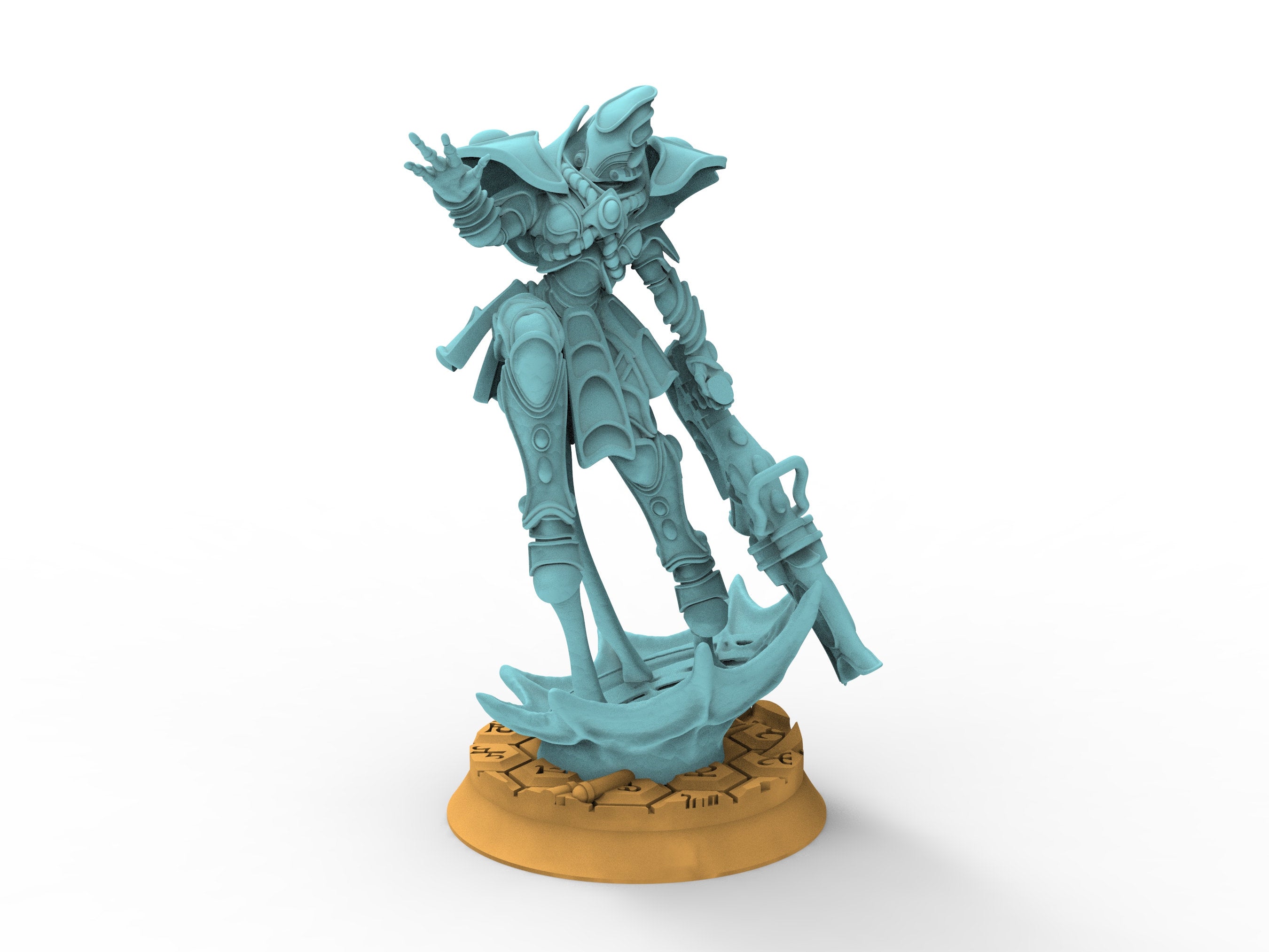 Space Elves - Bone Climbers Troops and Leader