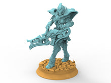 Load image into Gallery viewer, Space Elves - Bone Climbers Troops and Leader

