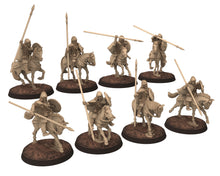 Load image into Gallery viewer, Vendel Era - Vandal Cavalry Army bundle, Germanic Tribe Warband, 7 century, miniatures 28mm for wargame Historical... Medbury miniature
