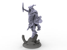 Load image into Gallery viewer, Creatures - Naxar, Master Of Time, for Wargames, Pathfinder, Dungeons &amp; Dragons and other TTRPG.
