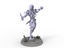 Load image into Gallery viewer, Creatures - Deranged Jester, Time Abyss, for Wargames, Pathfinder, Dungeons &amp; Dragons and other TTRPG.
