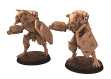 Load image into Gallery viewer, Harbingers of darkness -  Corrupt Phoraxian Devils Deamons of Chaos melee - Siege of Vos-Phorax, Quartermaster3D wargame modular miniatures
