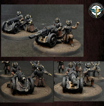 Load image into Gallery viewer, Harbingers of darkness -  Heretic Bloodsworn Heavy weapon - Support weapon - Siege of Vos-Phorax, Quartermaster3D wargame modular miniatures

