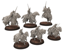 Load image into Gallery viewer, Orc horde - Black Footmen of the dark lord, ruined city immortal warrior, Middle rings Infantry for wargame D&amp;D, Lotr.. Dark Lord Miniatures
