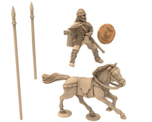 Load image into Gallery viewer, Vendel Era - Vandal Cavalry Army bundle, Germanic Tribe Warband, 7 century, miniatures 28mm for wargame Historical... Medbury miniature
