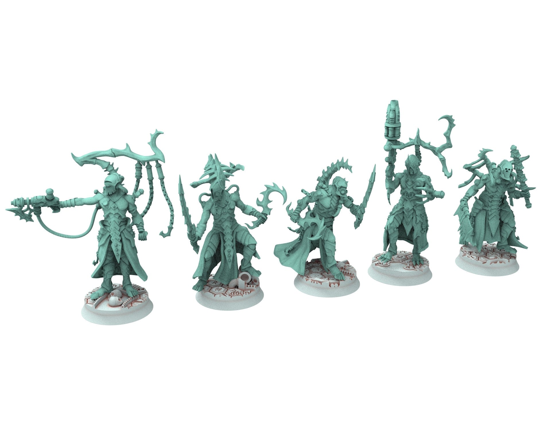 Dark City - The Obsessed, Tortured warriors polyvalent & sadistic  soldiers Dark eldar drow