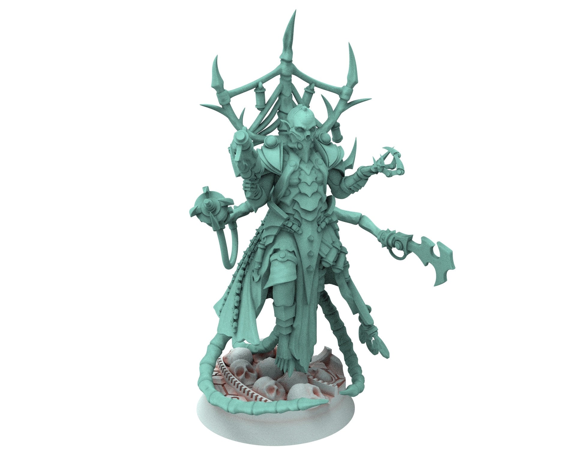 Dark City - Prime Painmaker Lord, Prime Leader of The Obsessed Tortured warriors, Sadistic soldiers Dark eldar drow