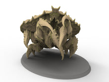 Load image into Gallery viewer, Fukai - Giant Slasher Crab ,usable for tabletop wargame Pathfinder, Dungeons and Dragons and other TTRPS.
