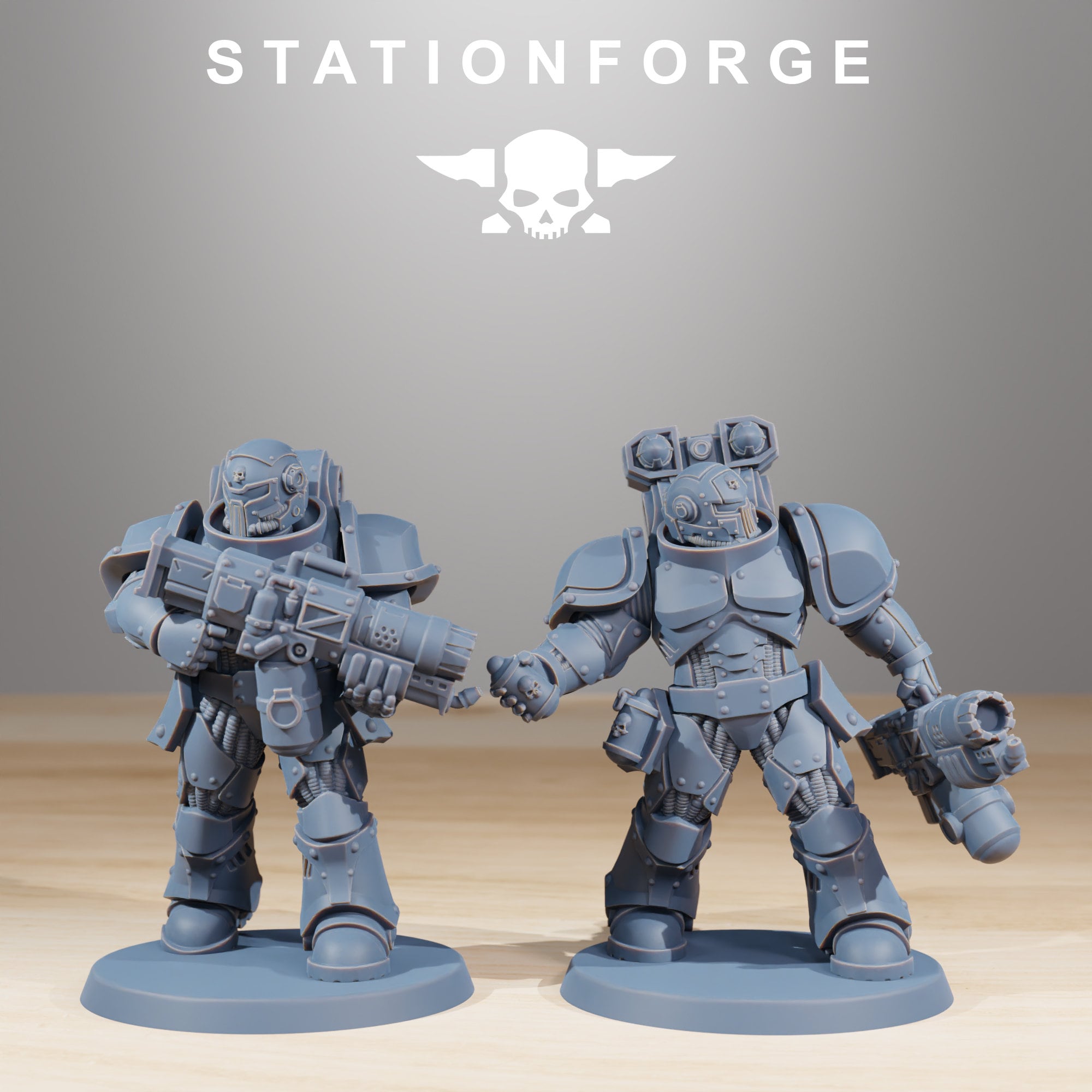 Socratis - Ravagers, mechanized infantry, post apocalyptic empire, usable for tabletop wargame.