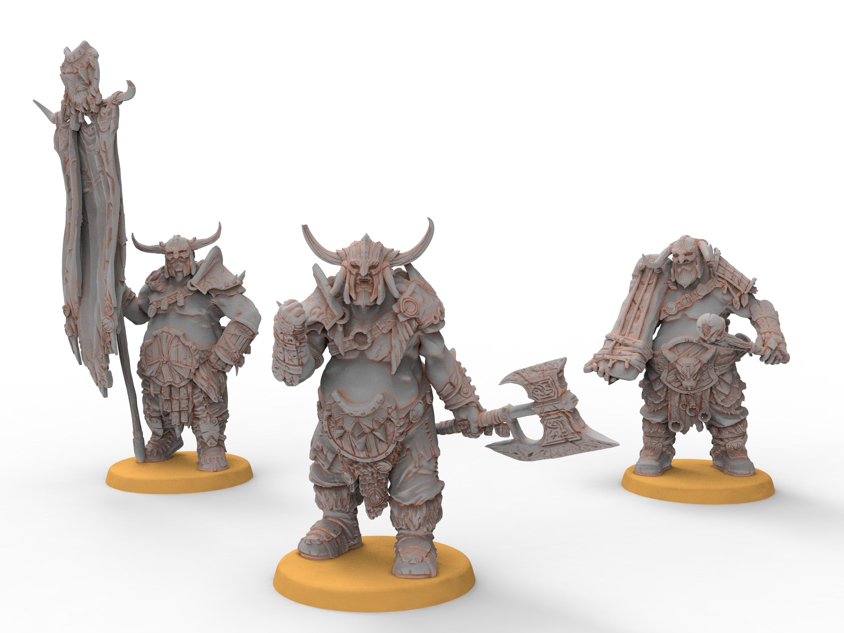 Ogres - Valarjar Chosens, The March of the Ogors, Sons of the Everfeast.