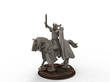 Load image into Gallery viewer, Orcs horde - Dark Souled Troops Mounted, ruins city river, Middle rings miniatures for wargame D&amp;D, Lotr.. Khurzluk Miniatures
