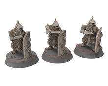 Load image into Gallery viewer, Dwarves - Gur-Adur Crossbowmen, The Dwarfs of The Mountains, for Lotr, Medbury miniatures
