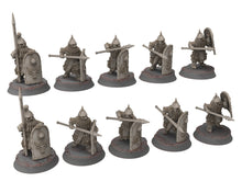 Load image into Gallery viewer, Dwarves - Gur-Adur Army Bundle, The Dwarfs of The Mountains, for Lotr, Medbury miniatures
