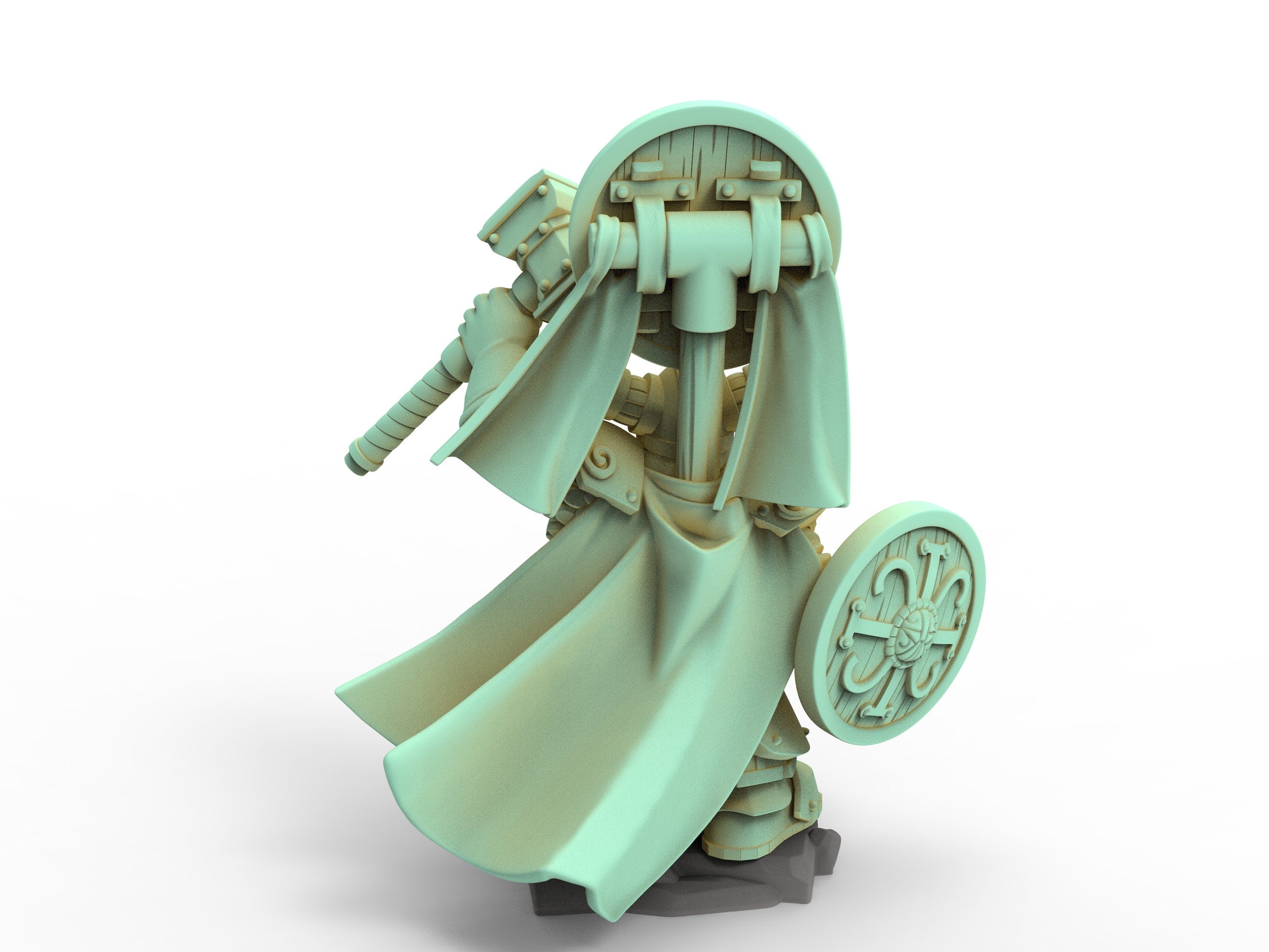 Dwarves - Prince with Hammer, Keeper of the Deep Mountains