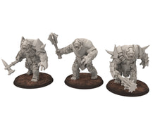 Load image into Gallery viewer, Orc horde - The Black Door emissary, the immortal mouth of the Dark Lord, Middle rings Infantry for wargame D&amp;D, Lotr.. Dark Lord Miniatures
