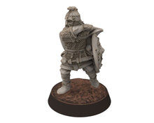 Load image into Gallery viewer, Vendel Era - Eofor, Iconic Hero Epic Warrior 7 century, miniatures 28mm, Infantry for wargame Historical Saga... Medbury miniature
