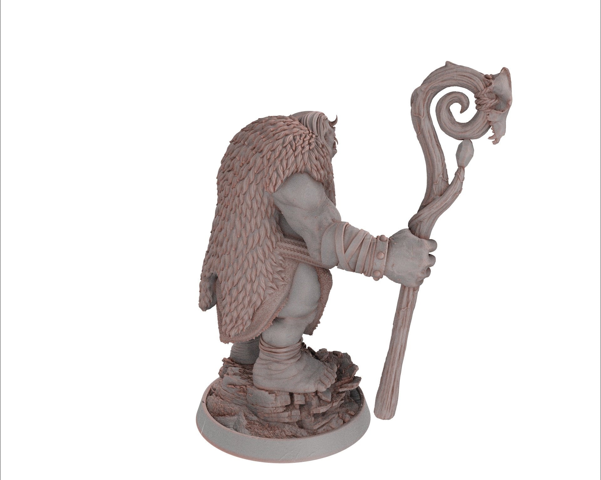 Ogre - Grook Moon Gulper Doublecrazzt, Followers of the Moon Gulper, daybreak miniatures, for Wargames, Pathfinder, Dungeons & Dragons TTRPG