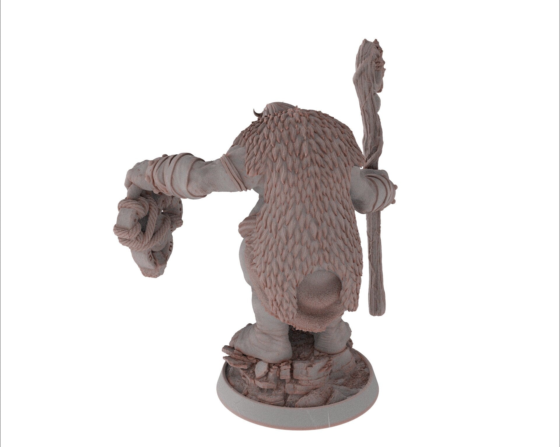 Ogre - Grook Moon Gulper Doublecrazzt, Followers of the Moon Gulper, daybreak miniatures, for Wargames, Pathfinder, Dungeons & Dragons TTRPG