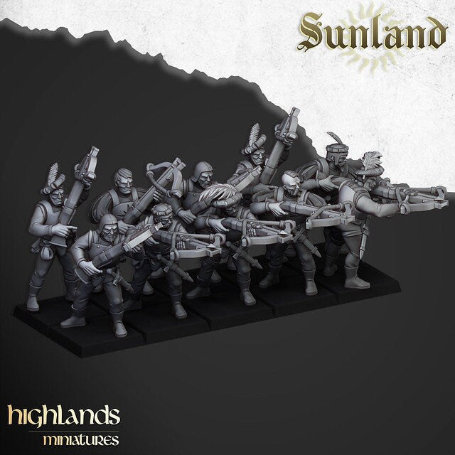 Imperial Fantasy - Sunland Crossbowmen, Imperial troops