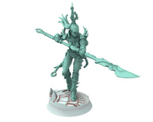 Load image into Gallery viewer, Dark city - Liliya The master gladiator Dark eldar drow
