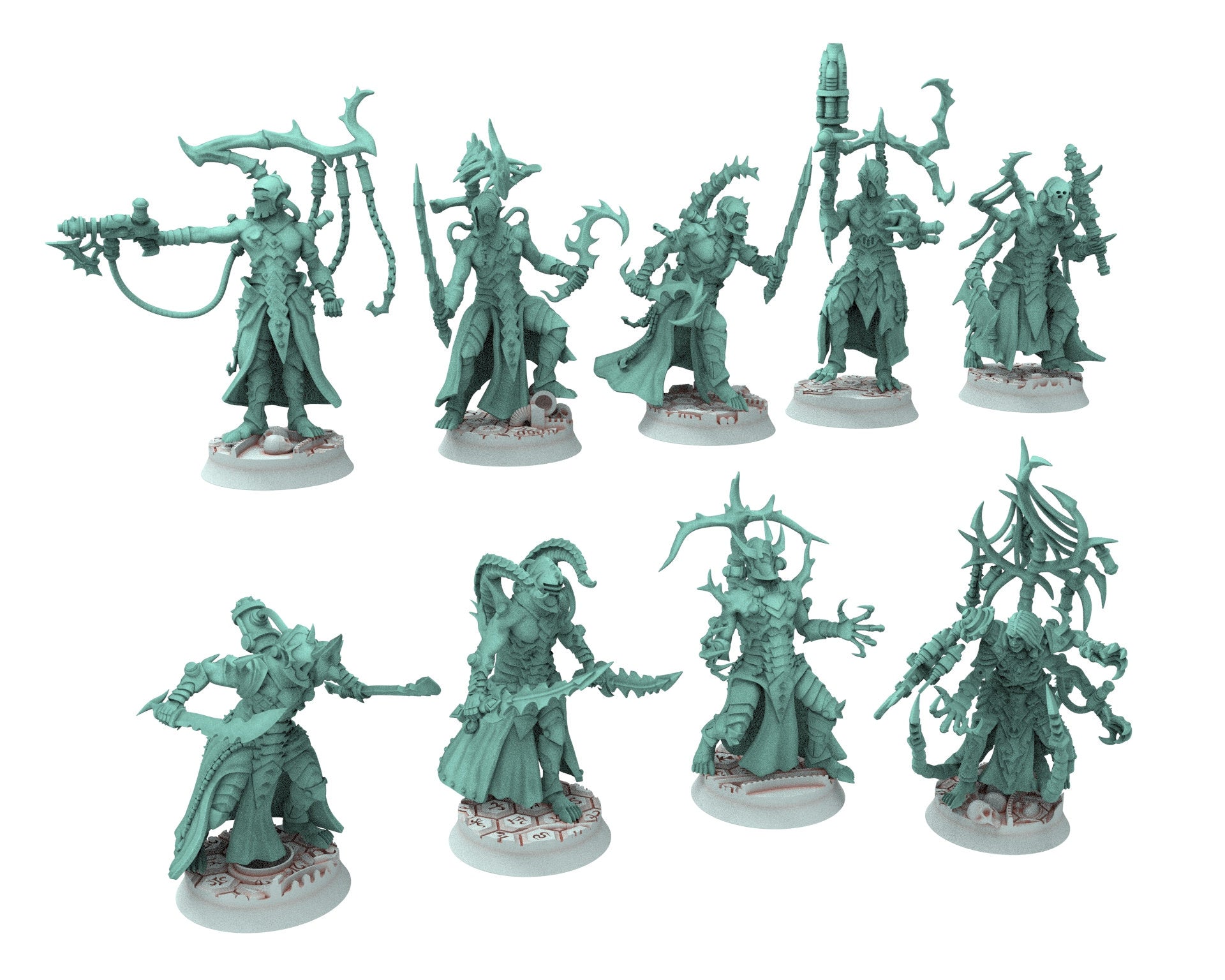 Dark City - Prime Painmaker Lord, Prime Leader of The Obsessed Tortured warriors, Sadistic soldiers Dark eldar drow