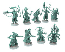 Load image into Gallery viewer, Dark City - The Obsessed, Tortured warriors polyvalent &amp; sadistic  soldiers Dark eldar drow
