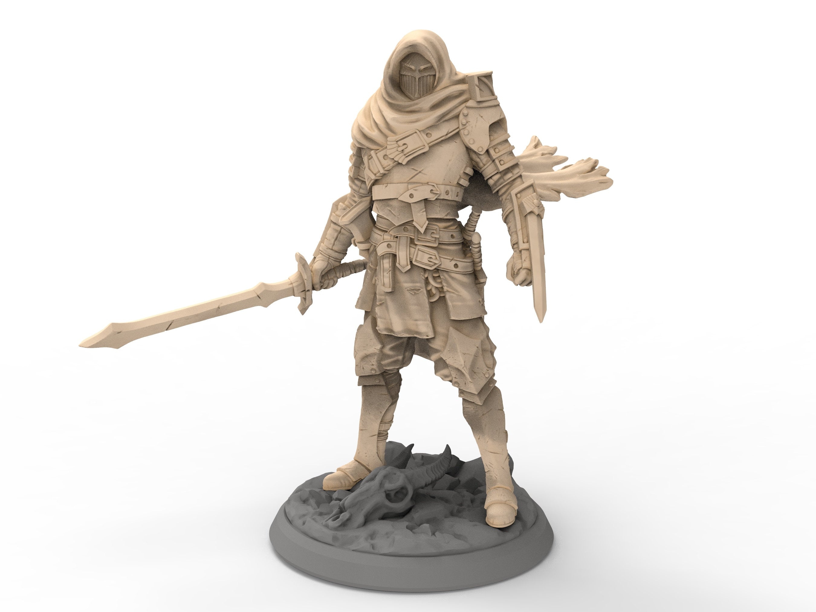 Humans - Gormon, Twilight Sentinel, for Wargames, Pathfinder, Dungeons & Dragons and other TTRPG.