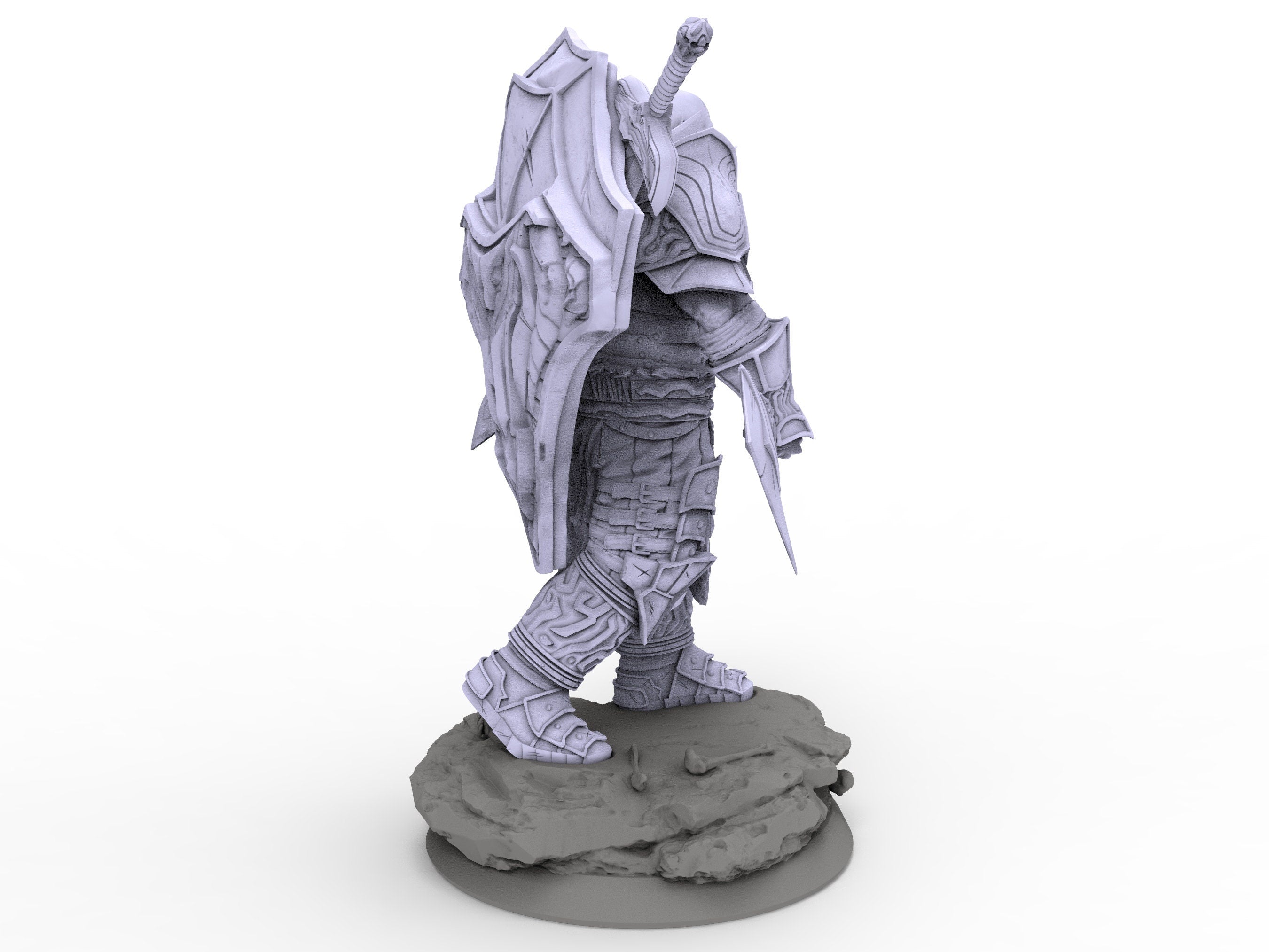 Creatures - Dragon Armored Ogre, for Wargames, Pathfinder, Dungeons & Dragons and other TTRPG.