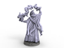 Load image into Gallery viewer, Creatures - Draconian Sorcerer, for Wargames, Pathfinder, Dungeons &amp; Dragons and other TTRPG.
