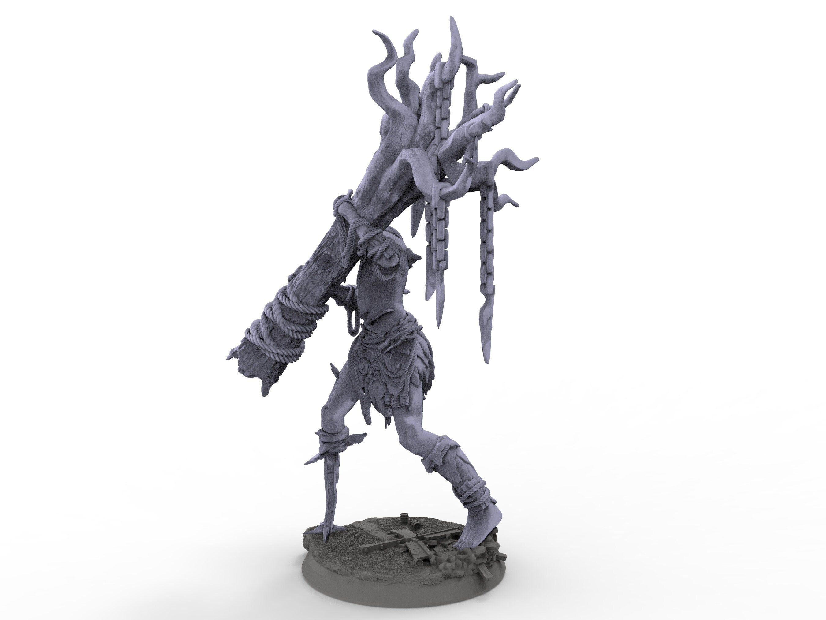 Creatures - Shadow Giant, for Wargames, Pathfinder, Dungeons & Dragons and other TTRPG.