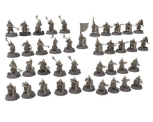 Load image into Gallery viewer, Dwarves - Gur-Adur Swordmen, The Dwarfs of The Mountains, for Lotr, Medbury miniatures
