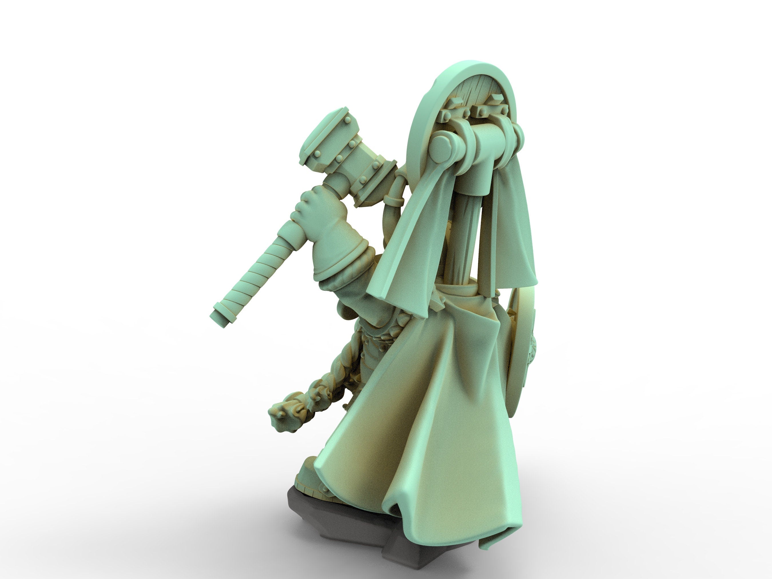 Dwarves - Prince with Hammer, Keeper of the Deep Mountains