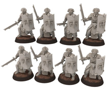 Load image into Gallery viewer, Orc horde - The Black Door emissary, the immortal mouth of the Dark Lord, Middle rings Infantry for wargame D&amp;D, Lotr.. Dark Lord Miniatures
