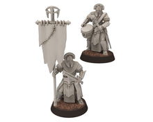 Load image into Gallery viewer, Orc horde - The Black Door emissary, the immortal mouth of the Dark Lord, Middle rings Infantry for wargame D&amp;D, Lotr.. Dark Lord Miniatures

