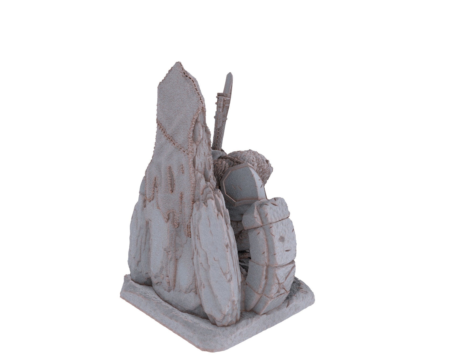 Bears warriors - Kurtz Overwarden, The Wardens of Fury Peaks, daybreak miniatures, for Wargames, Pathfinder, Dungeons & Dragons TTRPG