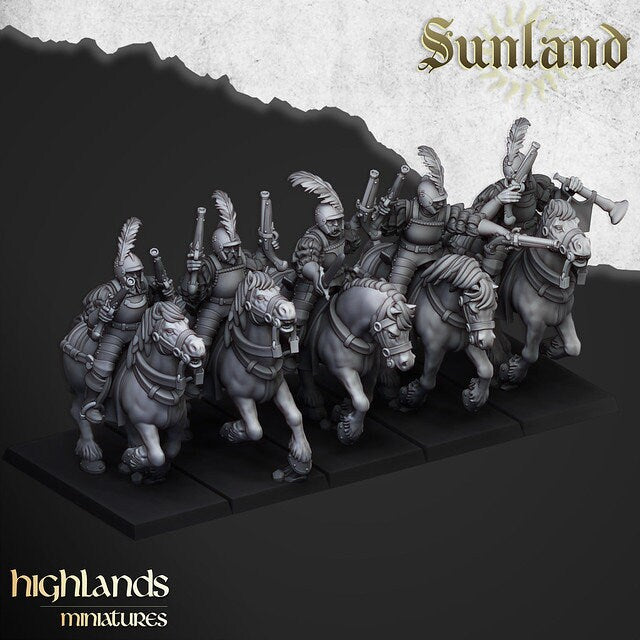 Imperial Fantasy - Sunland Pistoleers, Imperial troops