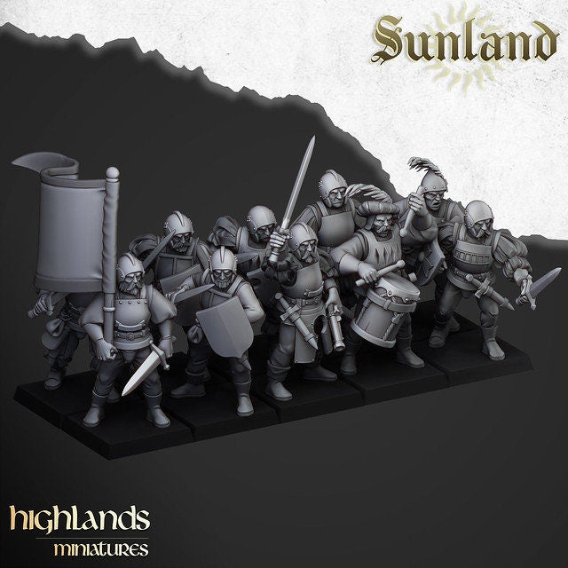 Imperial Fantasy - Sunland with Swords, Imperial troops