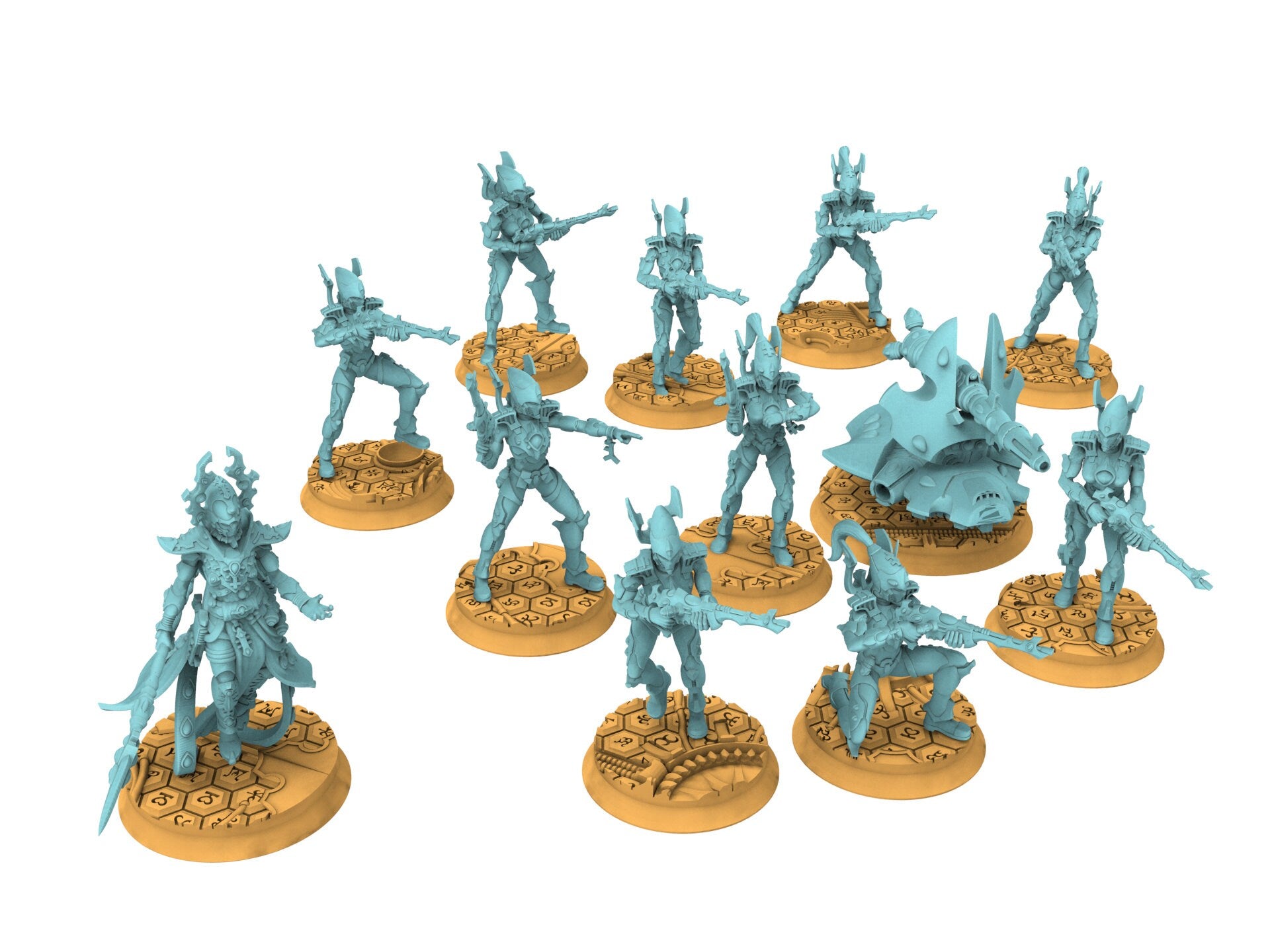 Space Elves - Sentinels & Mobile Gun