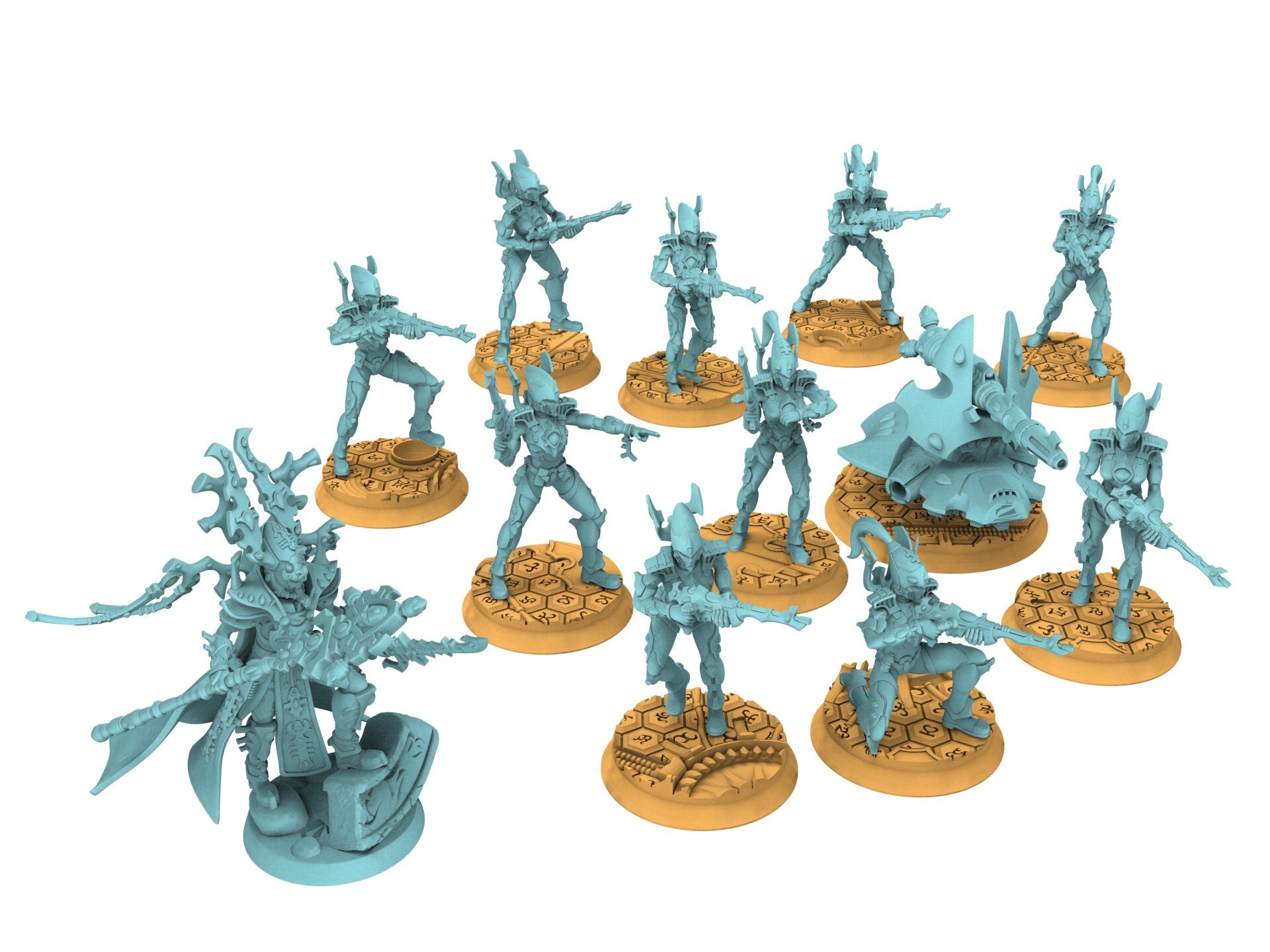 Space Elves - Sentinels & Mobile Gun