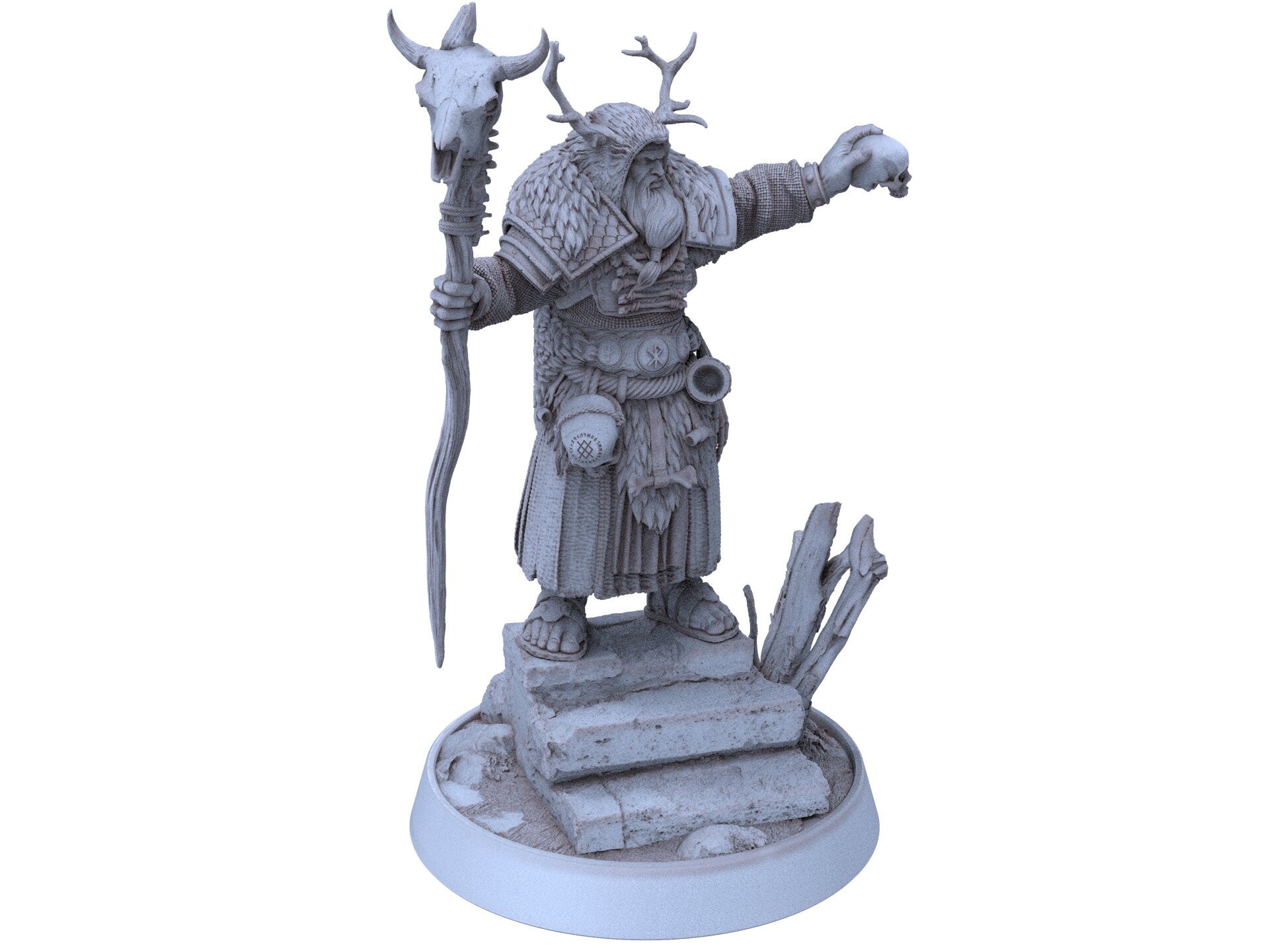 Vikings - Lokur of the Dead - The Sharptails of Hacksaw River, daybreak miniatures, for Wargames, Pathfinder, Dungeons & Dragons