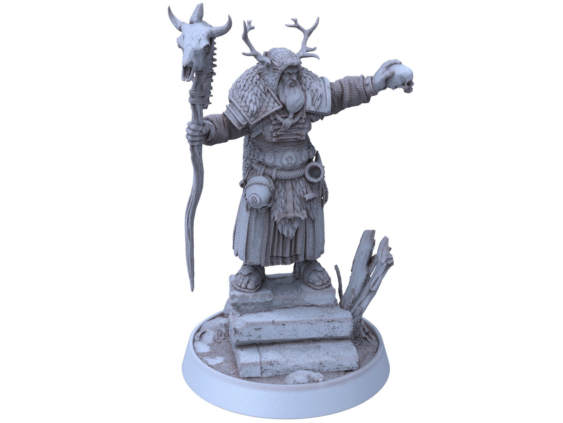 Vikings - Lokur of the Dead - The Sharptails of Hacksaw River, daybreak miniatures, for Wargames, Pathfinder, Dungeons & Dragons