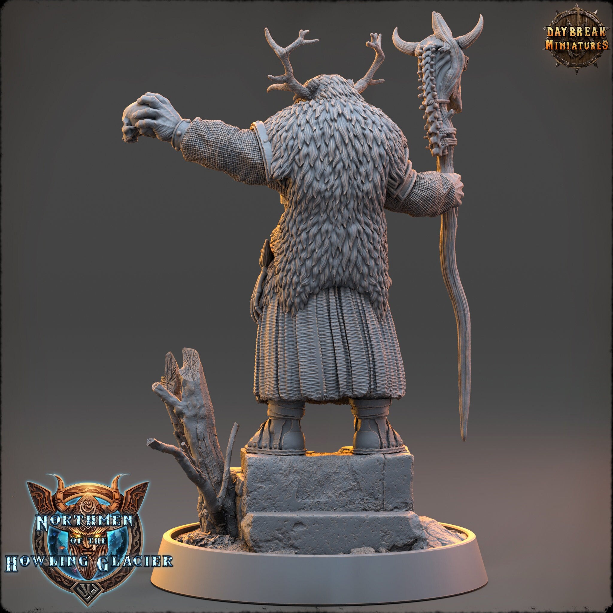 Vikings - Lokur of the Dead - The Sharptails of Hacksaw River, daybreak miniatures, for Wargames, Pathfinder, Dungeons & Dragons