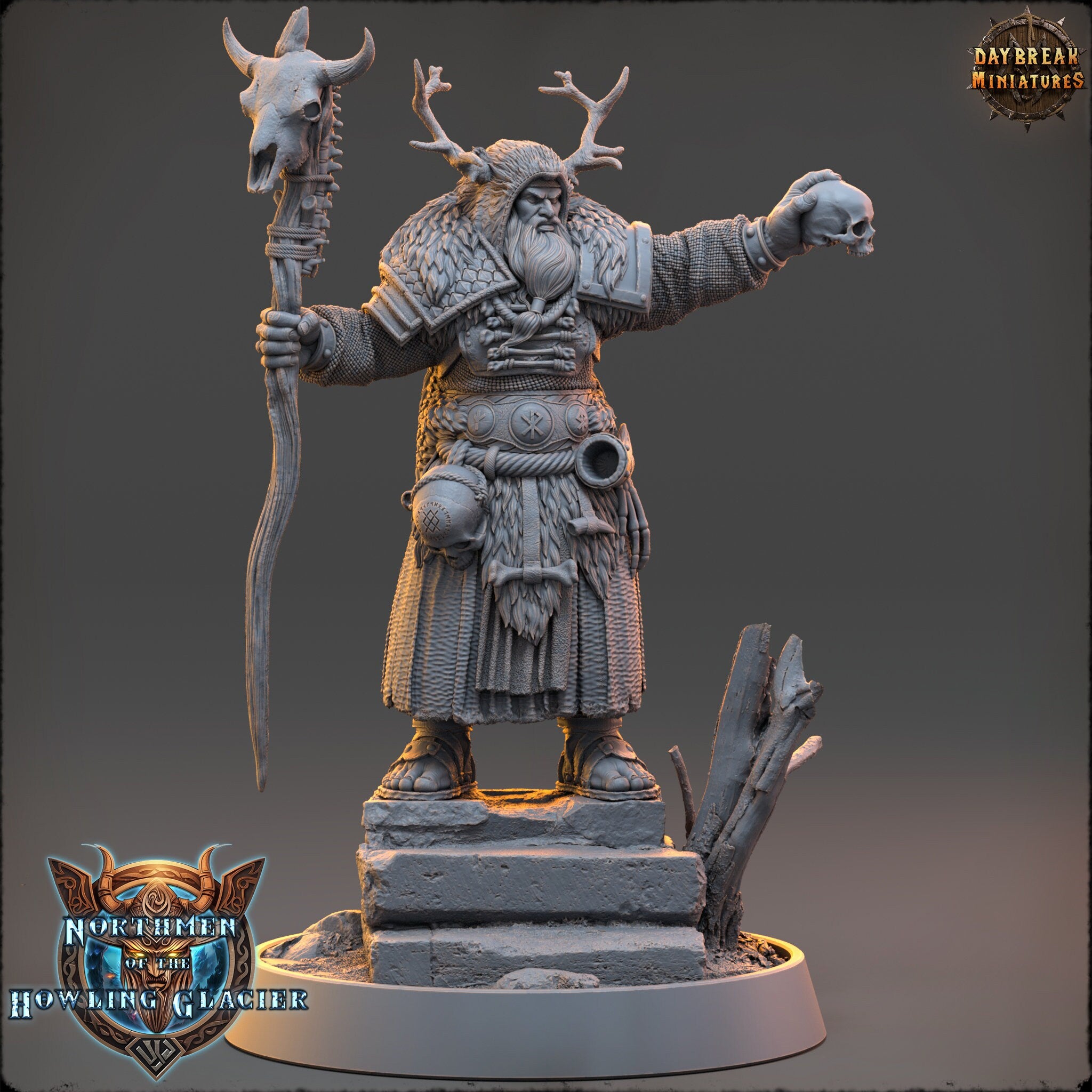 Vikings - Lokur of the Dead - The Sharptails of Hacksaw River, daybreak miniatures, for Wargames, Pathfinder, Dungeons & Dragons