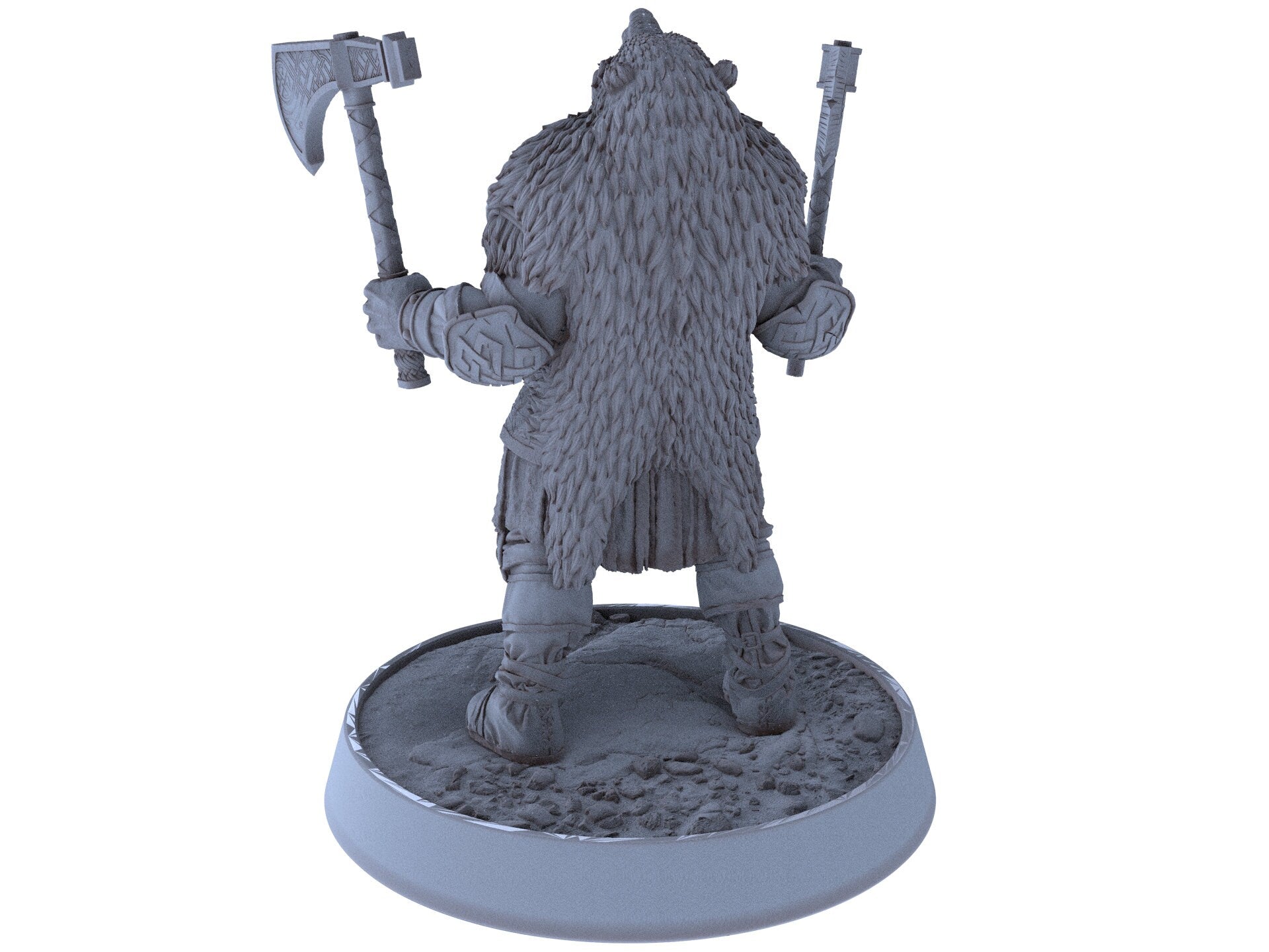 Vikings - Thorfinn Black - The Sharptails of Hacksaw River, daybreak miniatures, for Wargames, Pathfinder, Dungeons & Dragons