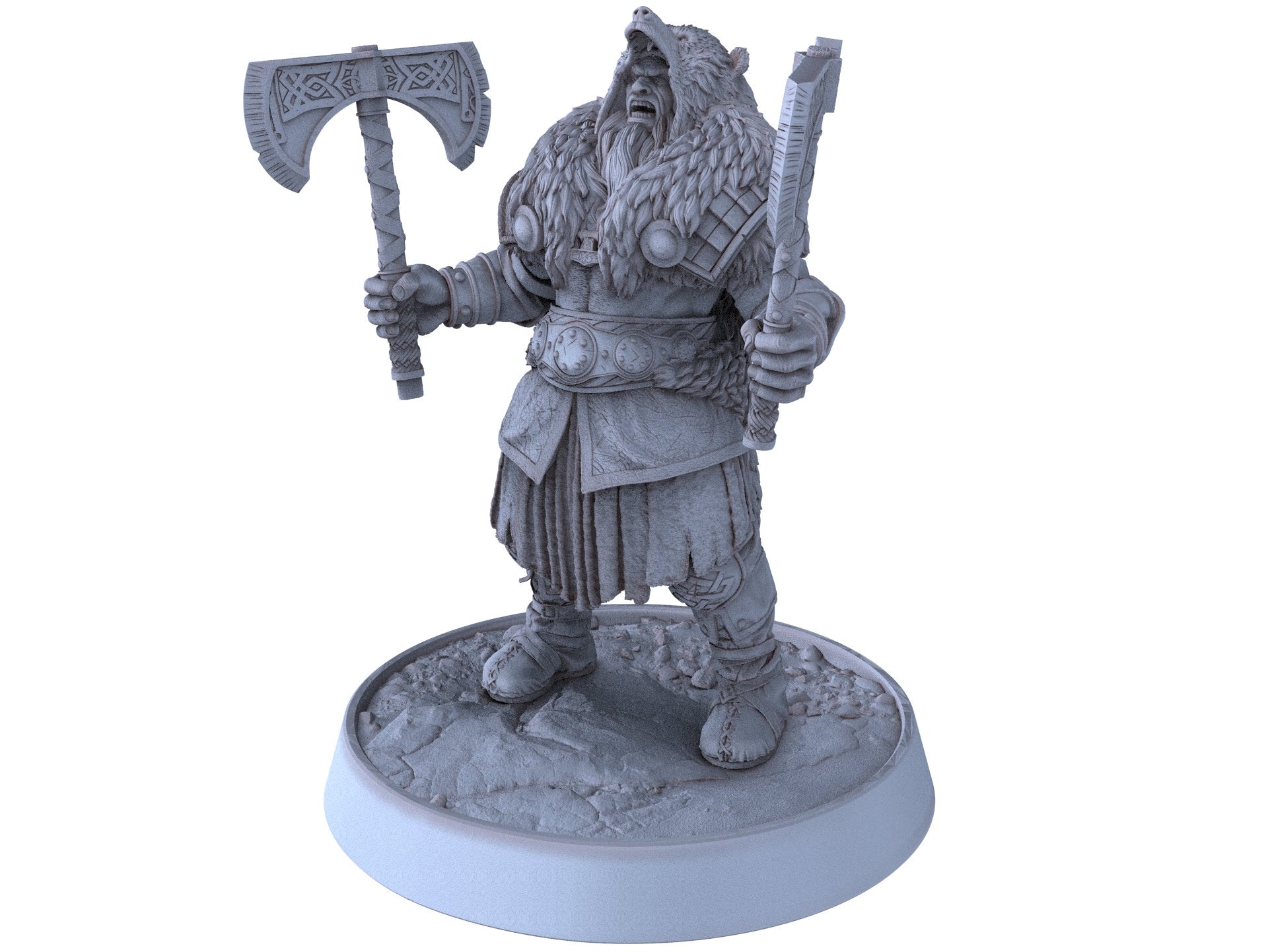 Vikings - Thorfinn Black - The Sharptails of Hacksaw River, daybreak miniatures, for Wargames, Pathfinder, Dungeons & Dragons